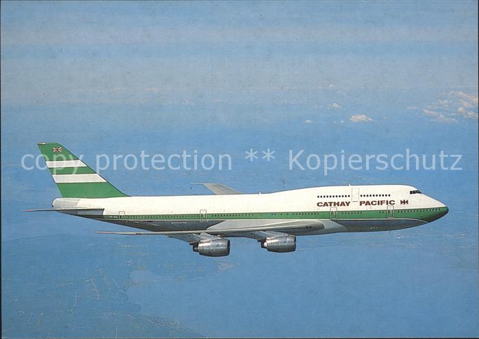 Flugzeuge Zivil Cathay Pacific Boeing 747-367