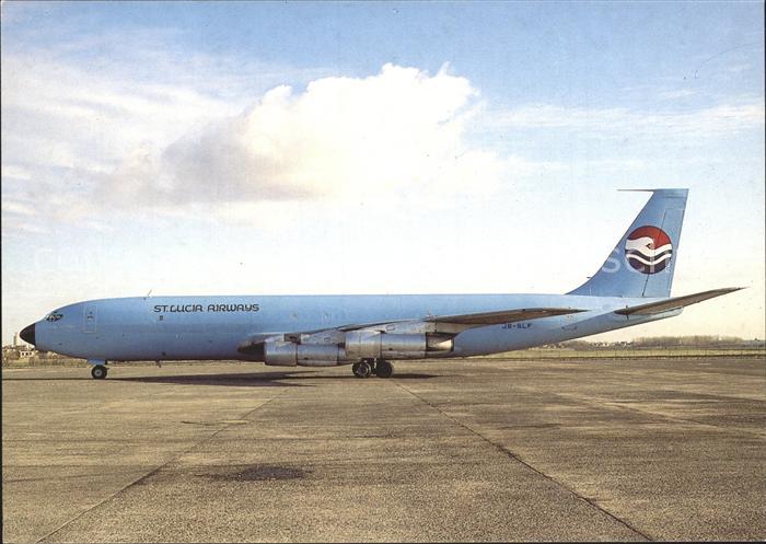 Flugzeuge Zivil St. Lucia Airways Boeing 707-323C