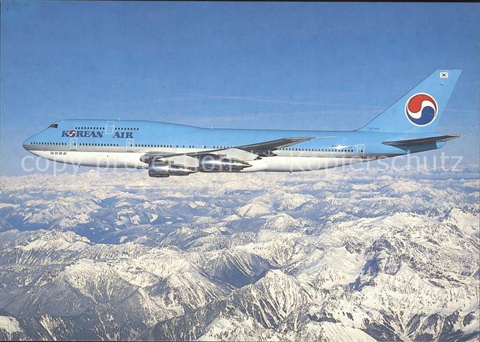 Flugzeuge Zivil Korean Air Boeing 747-3B5