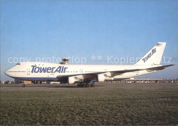 Flugzeuge Zivil Tower Air Boeing 747-130 Suzie