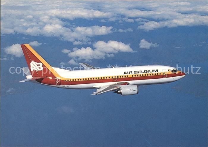 Flugzeuge Zivil Air Belgium Boeing 737-3Q8