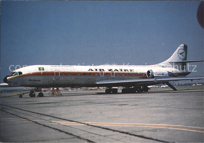 Flugzeuge Zivil Air Zaire SE210 Caravelle 9Q-CLD