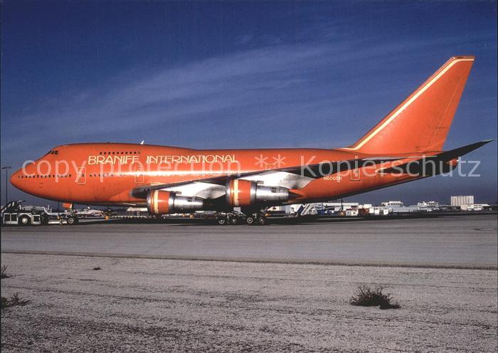 Flugzeuge Zivil Braniff International Boeing 747-SP27 N606BN Cn21992/447