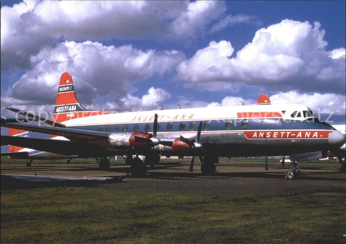 Flugzeuge Zivil Ansett-Ana Lockheed L-188 Electra VH-RMK MEB09.69