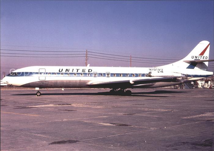 Flugzeuge Zivil United Caravelle VIR N1019U Cn104