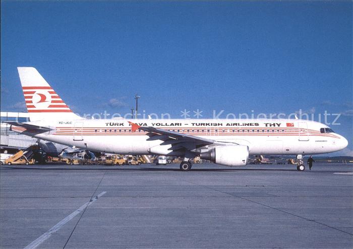 Flugzeuge Zivil Turkish Airlines Airbus 320-214 TC-JLC c/n 566
