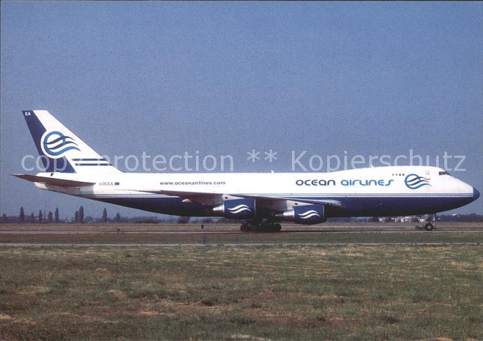 Flugzeuge Zivil Ocean Airlines Boeing 747-230F/SCD I-OCEA c/n 21592/347