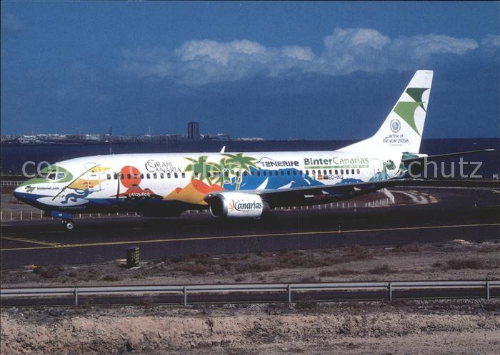 Flugzeuge Zivil Binter Canarias Boeing 737-4Q8 EC-INQ c/n 25169/2237