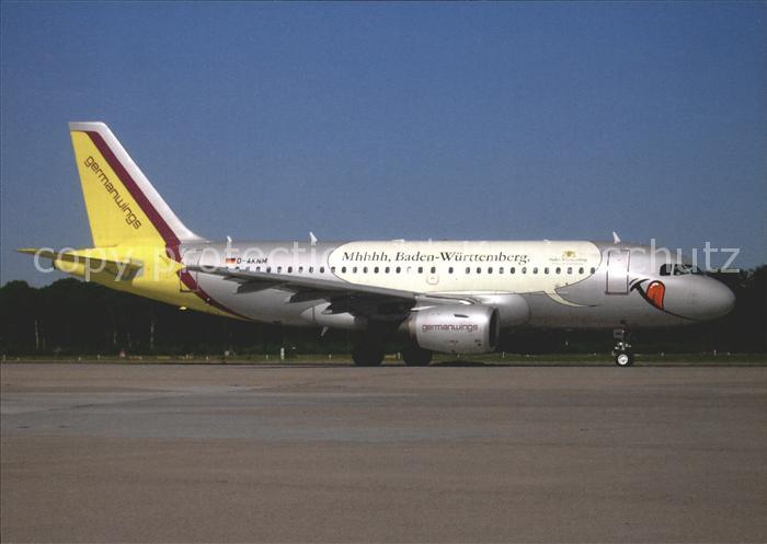 Flugzeuge Zivil German Wings Airbus 319-112 D-AKNM Cn 1089