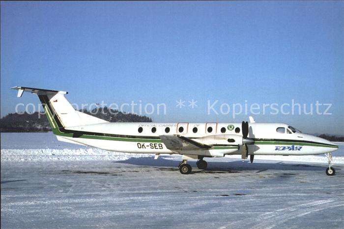 Flugzeuge Zivil TopAir Beechcraft 1900C Airliner OK-SEB