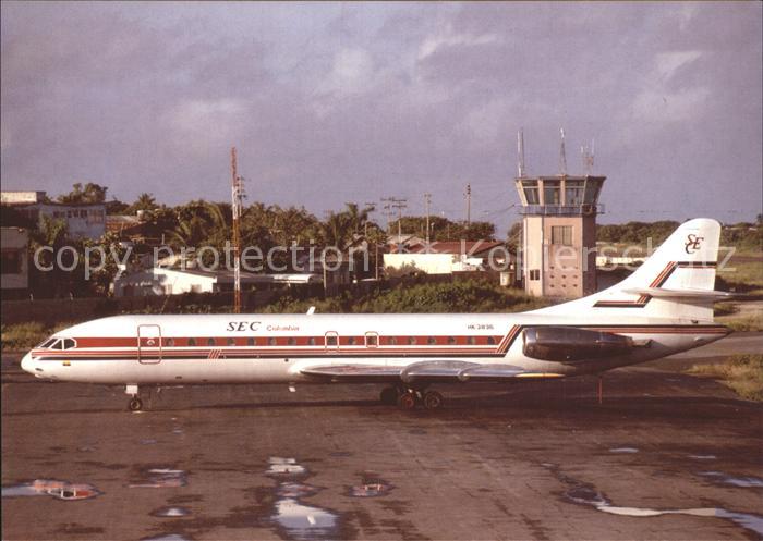 Flugzeuge Zivil SEC Colombia Caravelle 10B3 HK-3836 c/n 211