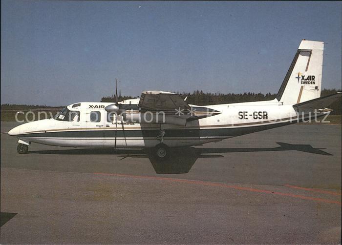 Flugzeuge Zivil Air Taxiflyg AB Rockwell Turbo Commander 690 A SE-GSR cn 11204