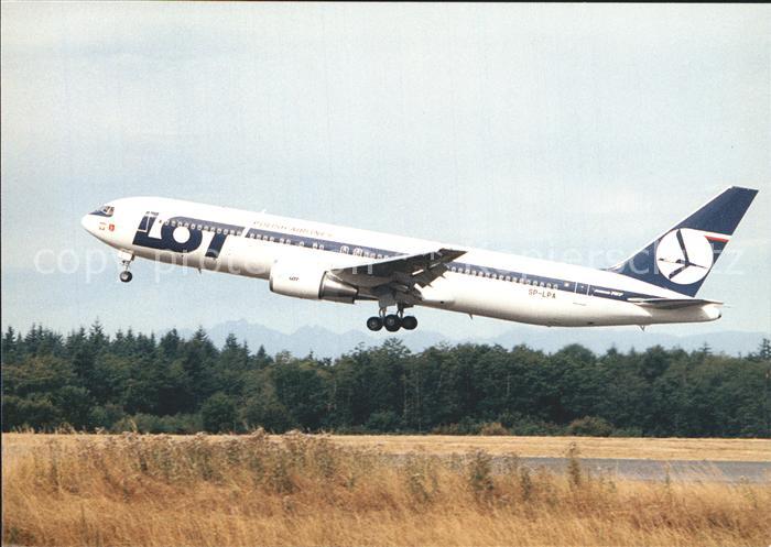 Flugzeuge Zivil LOT Boeing 767