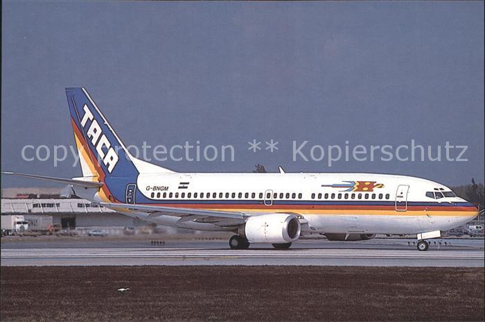 Flugzeuge Zivil TACA Boeing 737-3Y0 G-BNGM c/n 23925/1544