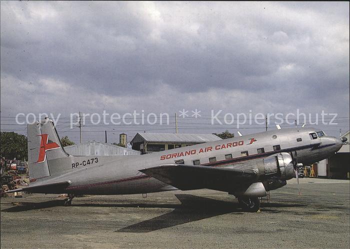 Flugzeuge Zivil Soriano Air Cargo Super DC-3/C-117D RP-C473 c/n 43327