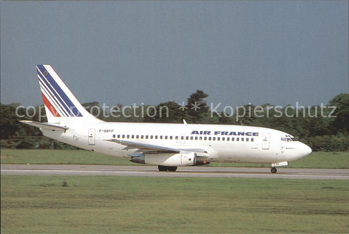 Flugzeuge Zivil Air France B737-200 F-GBYF C/N 23005