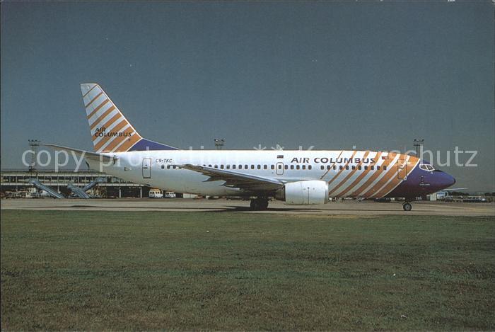 Flugzeuge Zivil Air Columbus B-737-300 CS-TKC C/N 23827