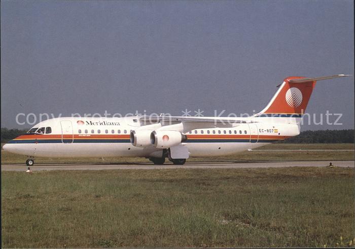 Flugzeuge Zivil Meridiana BAe 146-300 EC-807 c/n 3165