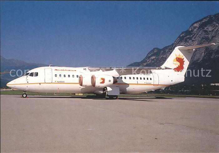 Flugzeuge Zivil Malmoe Aviation BAe 146-200 G-BRXT c/n 2115