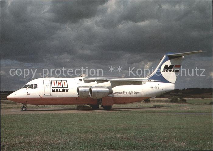 Flugzeuge Zivil Malev / TNT BAe 146-200 QT HA-TAB