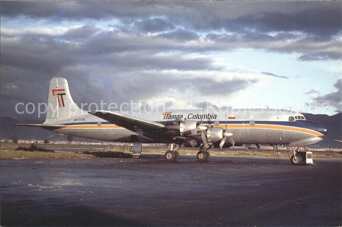 Flugzeuge Zivil Tampa Colombia DC6A HK-1776 C/N 45499