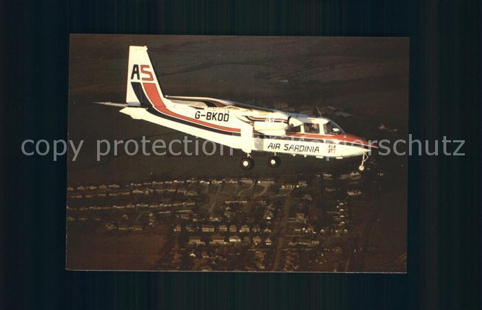 Flugzeuge Zivil Air Sardinia SPA Pilatus Britten-Norman BN 2A Islander G-BKOD
