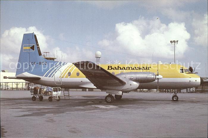 Flugzeuge Zivil Bahamasair British Aerospace BAe 748-340 SRS. 2A C6-BED