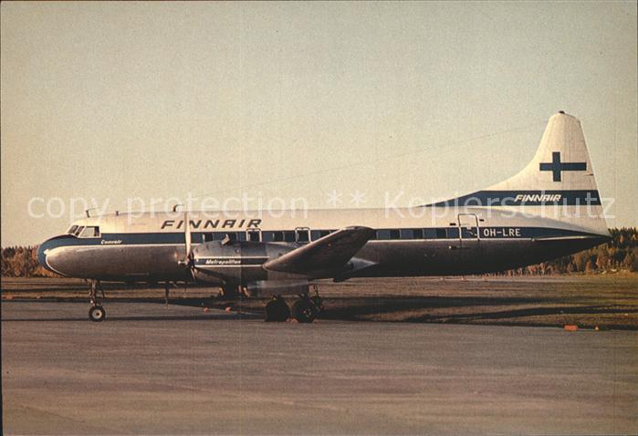 Flugzeuge Zivil Finnair Convir 440 OH-LRE