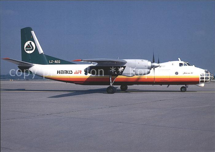Flugzeuge Zivil Hemus Air Antonov 30 LZ-AEG c/n 1107