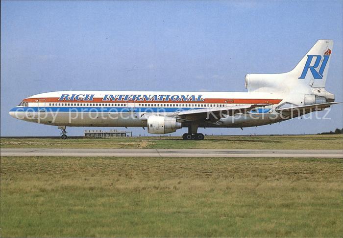 Flugzeuge Zivil Rich International Lockheed L-1011 TriStar N303 EA c/n 193-1004