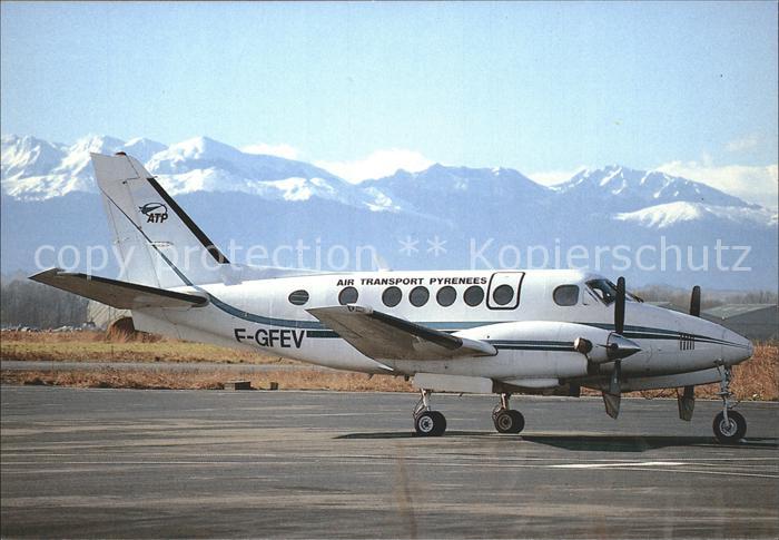 Flugzeuge Zivil Air Transport Pyrenees Beechcraft King Air 100 c/n 213