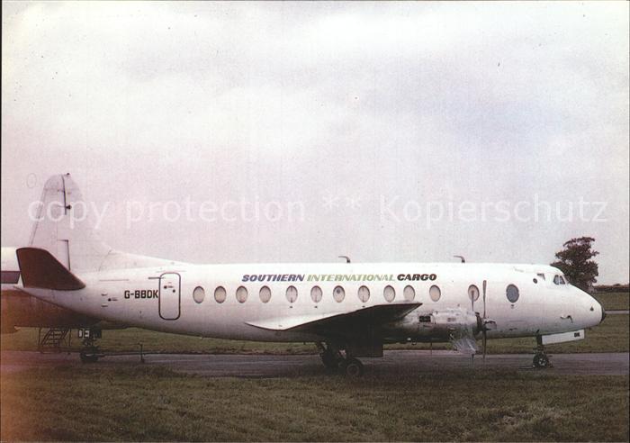 Flugzeuge Zivil Southern International Cargo Vickers Vi