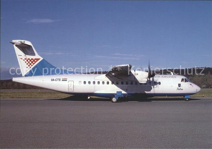 Flugzeuge Zivil Croatia Airlines ATR-42 9A-CTS c/n 312