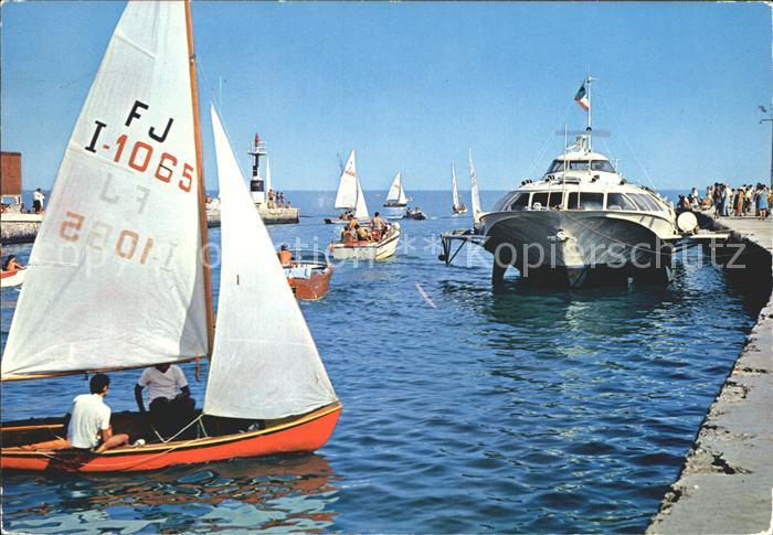 Viserba Aliscafo Tragfluegelboot Segelboot