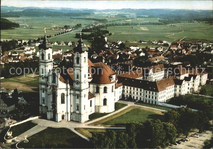 Ottobeuren Basilika Benediktinerabtei Fliegeraufnahme