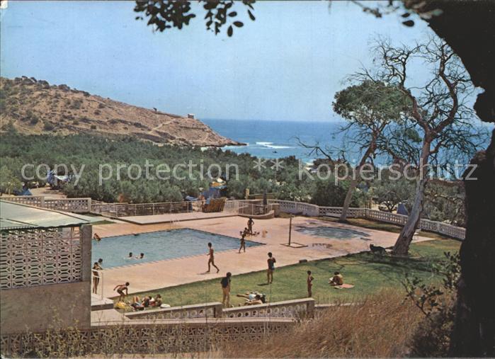 Villajoyosa Camping Hercules Swimming Pool Meerblick