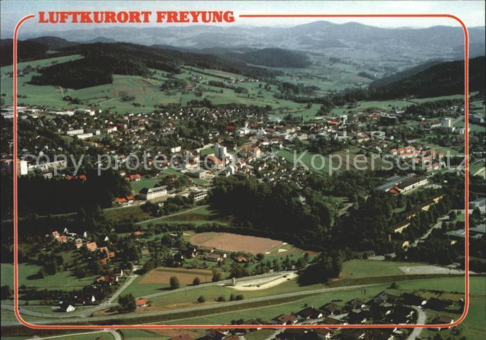 Freyung Luftkurort Fliegeraufnahme
