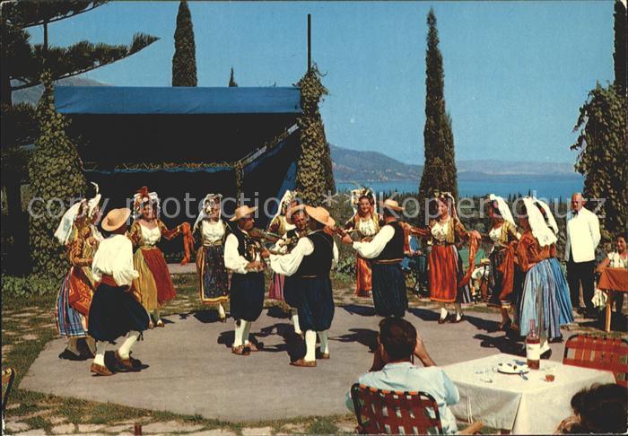 Corfou Danse Corfiote Tanz Trachten