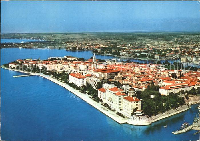 Zadar Zadra Zara Panorama Fliegeraufnahme