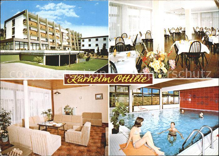 Salmuenster Bad Soden Kurheim Ottilie Restaurant Hallenbad