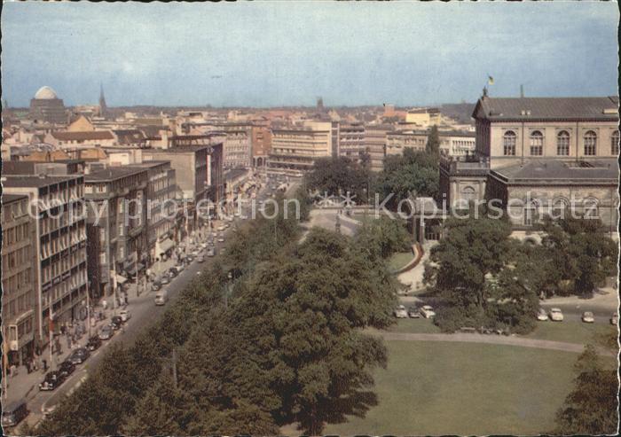 HANNOVER  CITY Georgstrasse mit Opernhaus