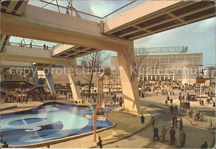 Bruxelles Bruessel Exposition Universelle Rond Point des Nations