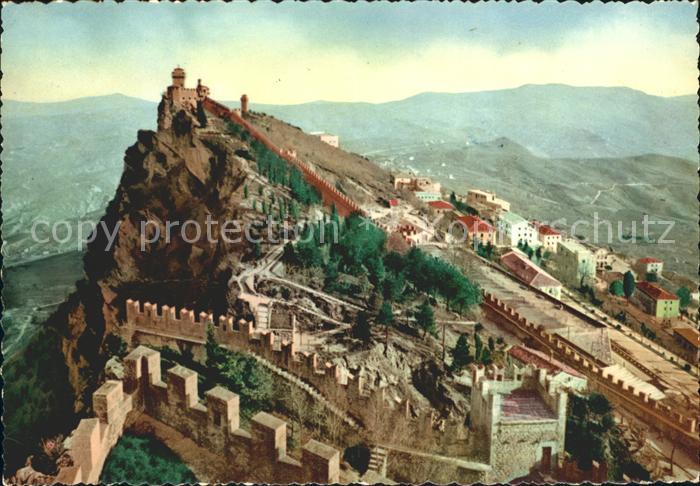 San Marino San Marino Seconda e terza Torre Fortezza Drei Tuerme Festung