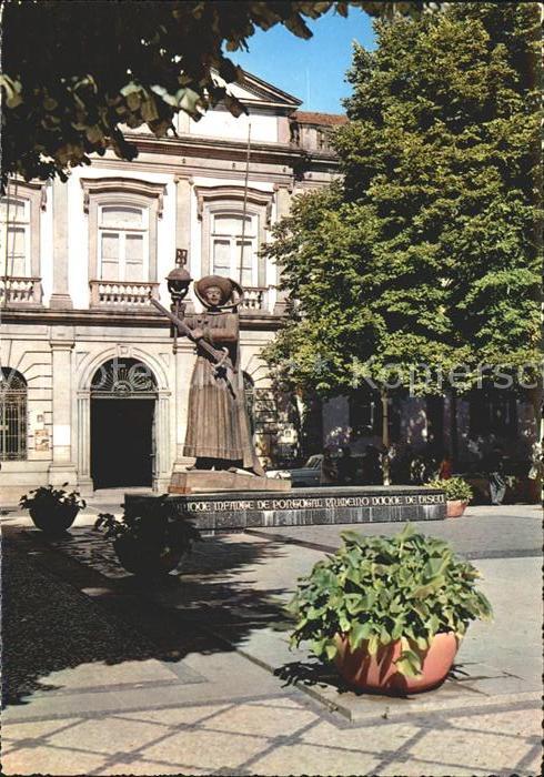 Viseu Praca da Republica Monumento ao Infante D Henrique