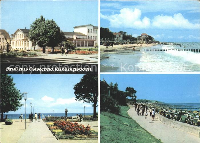 Kuehlungsborn Ostseebad Hotel Restaurant Strand Promenade