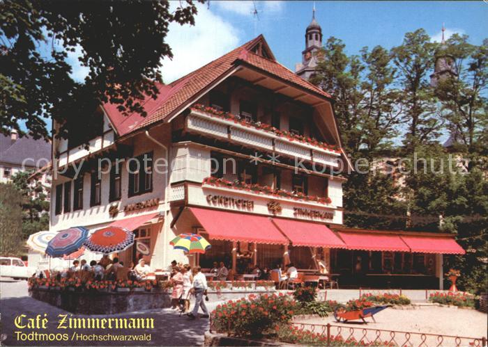Todtmoos Schwarzwald BW Cafe Zimmermann am Kurpark