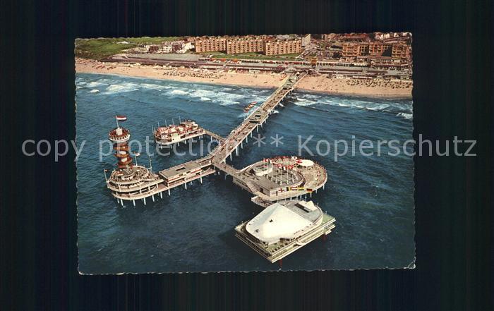 Scheveningen Pier met 4e eiland Fliegeraufnahme