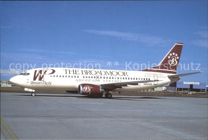 Flugzeuge Zivil Western Pacific Boeing 737-3B7 N947WP c/n 23376