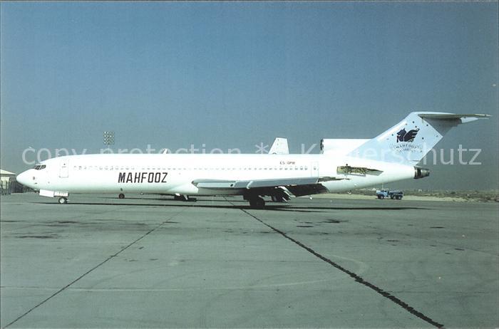 Flugzeuge Zivil Mahfooz B-727-228 C5-DMB C/N 20411