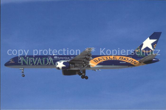 Flugzeuge Zivil America West Nevada Colour Boeing 757-225 N915AW